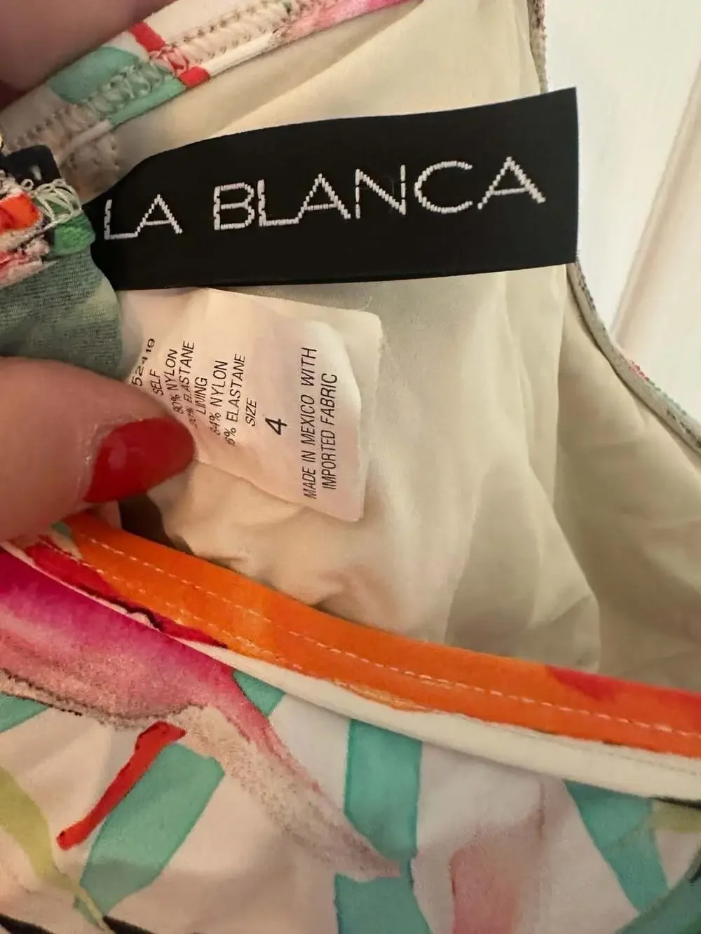 La Blanca Tropical Print Bikini